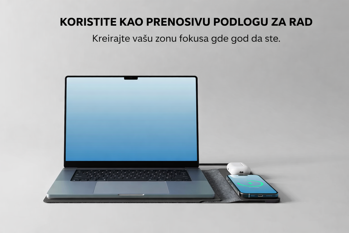 Premium podloga olakšava rad gdje god se nalazite