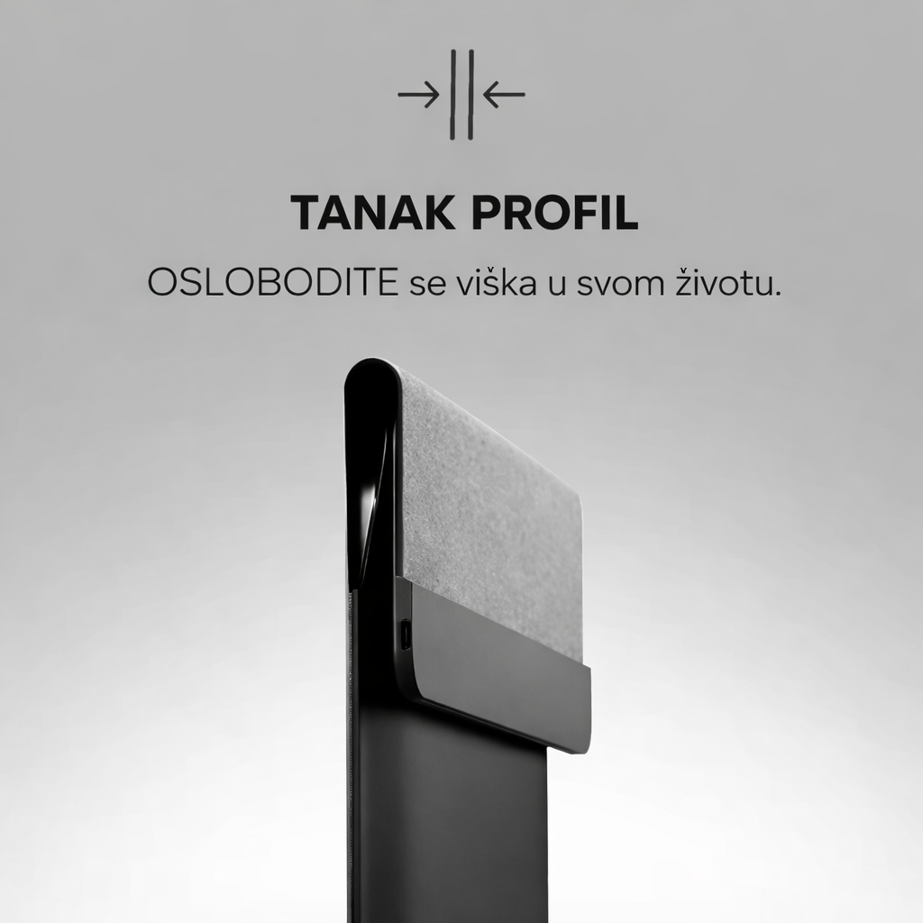 Premium torba za laptop sa bežičnim punjenjem