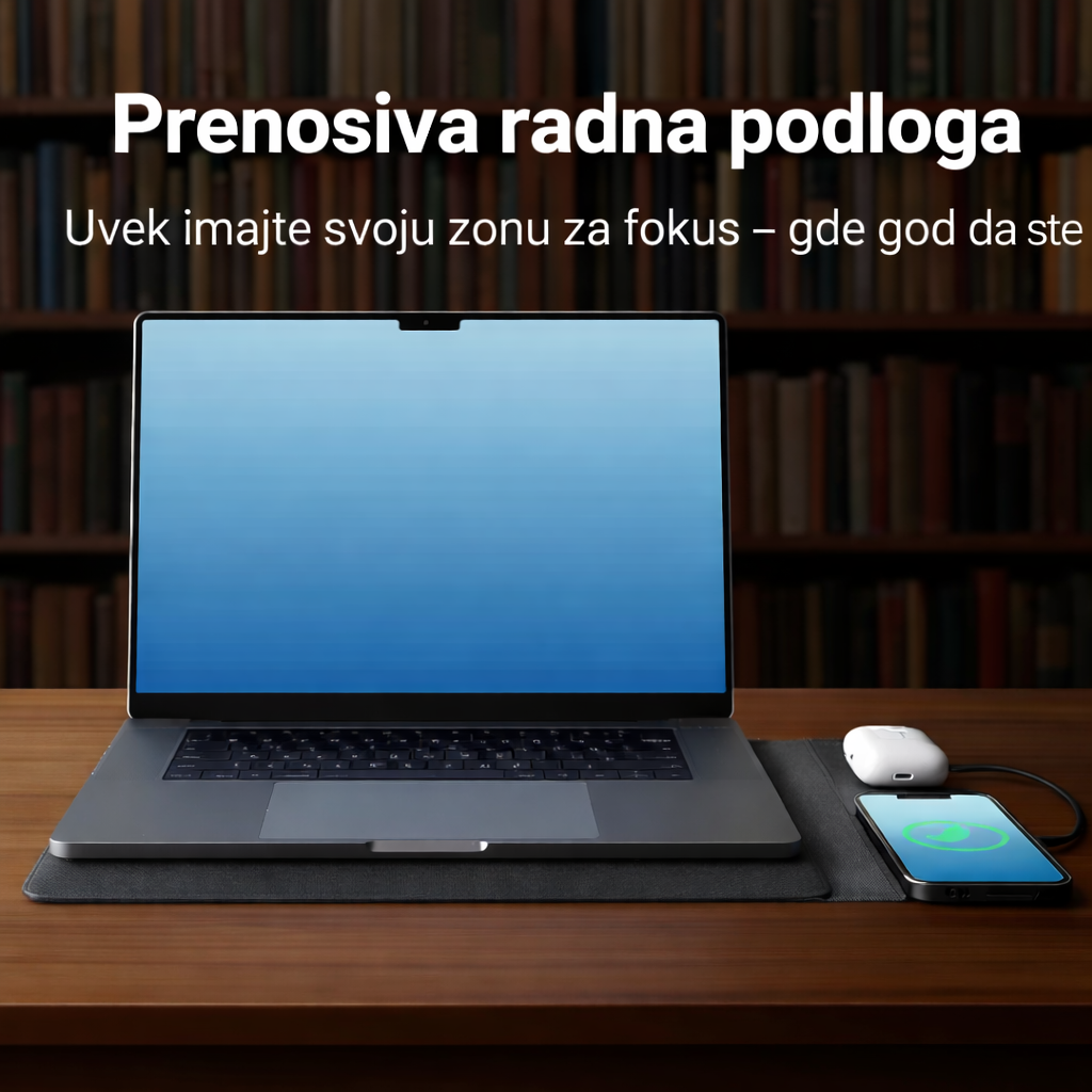 Premium torba za laptop sa bežičnim punjenjem