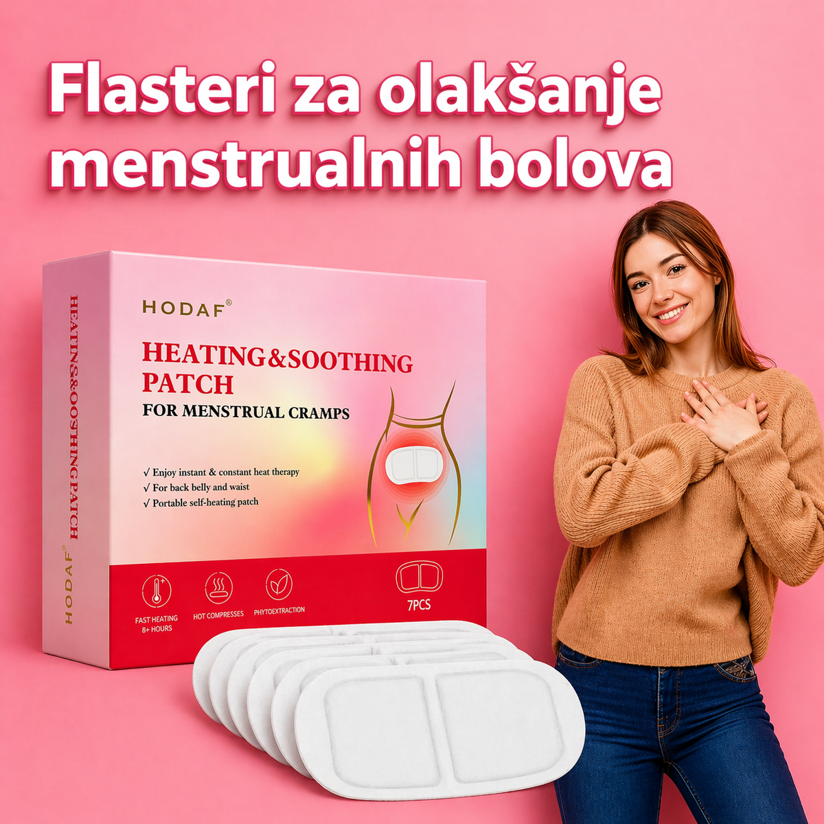 Flasteri za menstrualne bolove